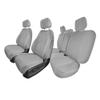 FH Group Custom Fit Car Seat Covers for 2017-2022 Honda CR-V LX EX EX-L with Water Resistant Ultraflex Neoprene - Solid Gray Full Set Automotive Seat Cover view 1