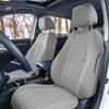 FH Group Custom Fit Car Seat Covers for 2017-2022 Honda CR-V LX EX EX-L with Water Resistant Ultraflex Neoprene - Solid Gray Full Set Automotive Seat Cover view 2
