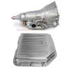 Aramox TH350 Transmission Pan, Metal Sealing Protection, Replacement Part 8491 Compatible with Turbo 350 transmissions view 3