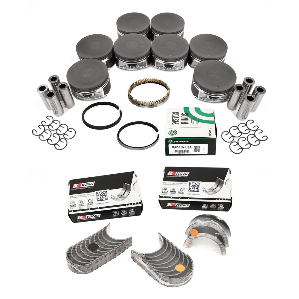 Mizumo Auto MA-9761257568-4 Pistons Main Rod Bearings Compatible with 05-09 Ford Expedition Lincoln Navigator 5.4L TRITON