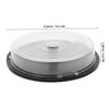 Uonlytech 2pcs Cd Storage Box Portable Plastic Dvd Holder for Discs Lightweight and Sturdy Organizer for Home Office Travel Use Efficiently Maximize Storage Space view 2
