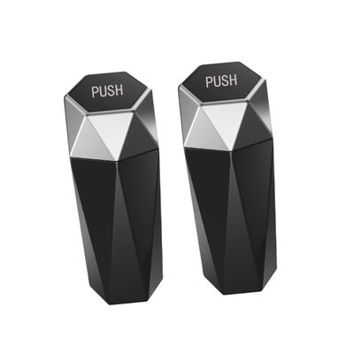 Beatifufu 2pcs Car Garbage Organizer Bin with Lid Mini Trash Can for Center Console Portable Vehicle Waste Container Car SUV and Truck Use