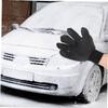 GARVALON 1pair Car Cleaning Gloves Dual-Sided Fleece Wash Gloves for Vehicle Cleaning Ultra-Absorbent and Scratch-Resistant for Daily Use view 4