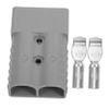 PLAFOPE 350a Power Pole Connector Gray Plug Contacts for Solar Systems Caravans and Heavy-Duty Applications view 1