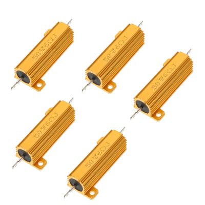 SEWOART 5pcs Led Load Resistors for Turn Signals Nondestructive Wiring High Stability Eliminates Fast and Flickering Issues Led Lights