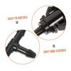 OUNONA 2pcs Car Windshield Washer Hose Replacement Long Hose Connector for Ram Easy Install view 2