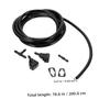 OUNONA 2pcs Car Windshield Washer Hose Replacement Long Hose Connector for Ram Easy Install view 4