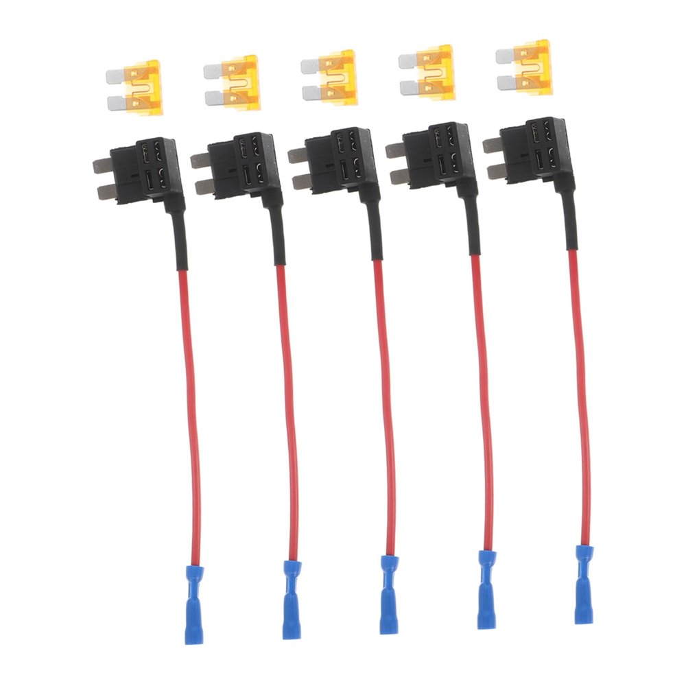 GRIRIW 5pcs Fuse Blocks Automotive Fuse Tap Kit for Cars Standard Atc Car Jumper