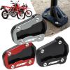 Side Stand Pad Foot Side Stand Extension Kickstand Motorcycle Sidestand Plate Enlarge for CRF 300 L Rally 2021-2024 CRF300 300L view 2