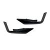 KarParts360 For Cadillac Escalade 2021 2022 2023 2024 Bumper Cover Moldings Driver and Passenger Side Pair Front | Plastic | Gloss Black | Replacement For GM1038295, GM1039295 | 87829987, 191275965498 view 1