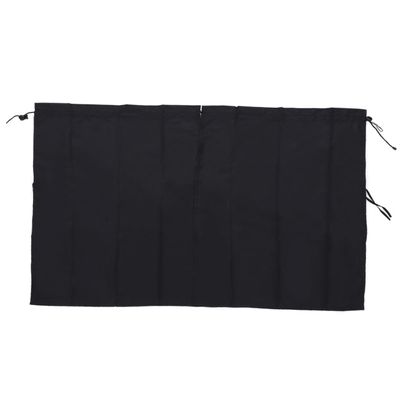 Car Privacy Curtain Divider for Vehicles, Breathable Black Pongee