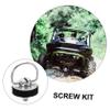 PLAFOPE 4pcs Aluminum Quick Release Latch Lock Kit for Secure Screw Design Easy Installation Durable Bumper Latch Clips for Utv and Off-Road Use view 3
