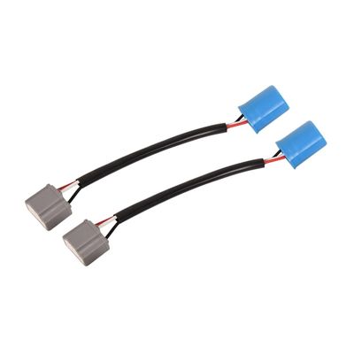 OpimalMan 2X Harness Head Light Connector Extension Wire Pigtail Female Ceramic H4 for RAV4 96-97 01-05,for CR-V 97-04 07-08 10-11,for Corolla 98-00,for Tacoma 97-15,for Civic 92-03,for HR-V