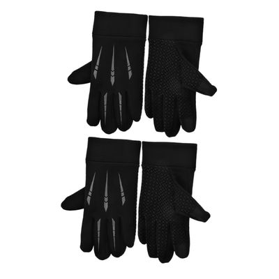 ULTECHNOVO 2 Pairs Winter Motorcycle Gloves for Men Women Xmas Touchscreen