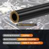 DMiotech Silicone Vacuum Tubing Hose Line, 5Ft 1/4"(6mm) Automotive Replacement Vacuum Hose, 3mm Wall Thickness High Temperature Vacuum Tube 130 PSI Max Pressure, Black view 3