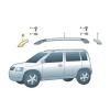Lybunair 5L0860146GT5 Car Roof Rack End Caps, Stylish Look and Fade Proof Exterior Roof Rail Rack End Cover Accessories for SUV 2009 to 2018 (Front Right 82210 2S000) view 3