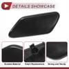 HEROFFIX Front Left Bumper Headlight Washer Nozzle Cover Cap No.86636FL050M2 Bumper Trim Nozzle Cover for Subaru XV Crosstrek 2018-2020 Unpainted Plastic 1 Pc view 4
