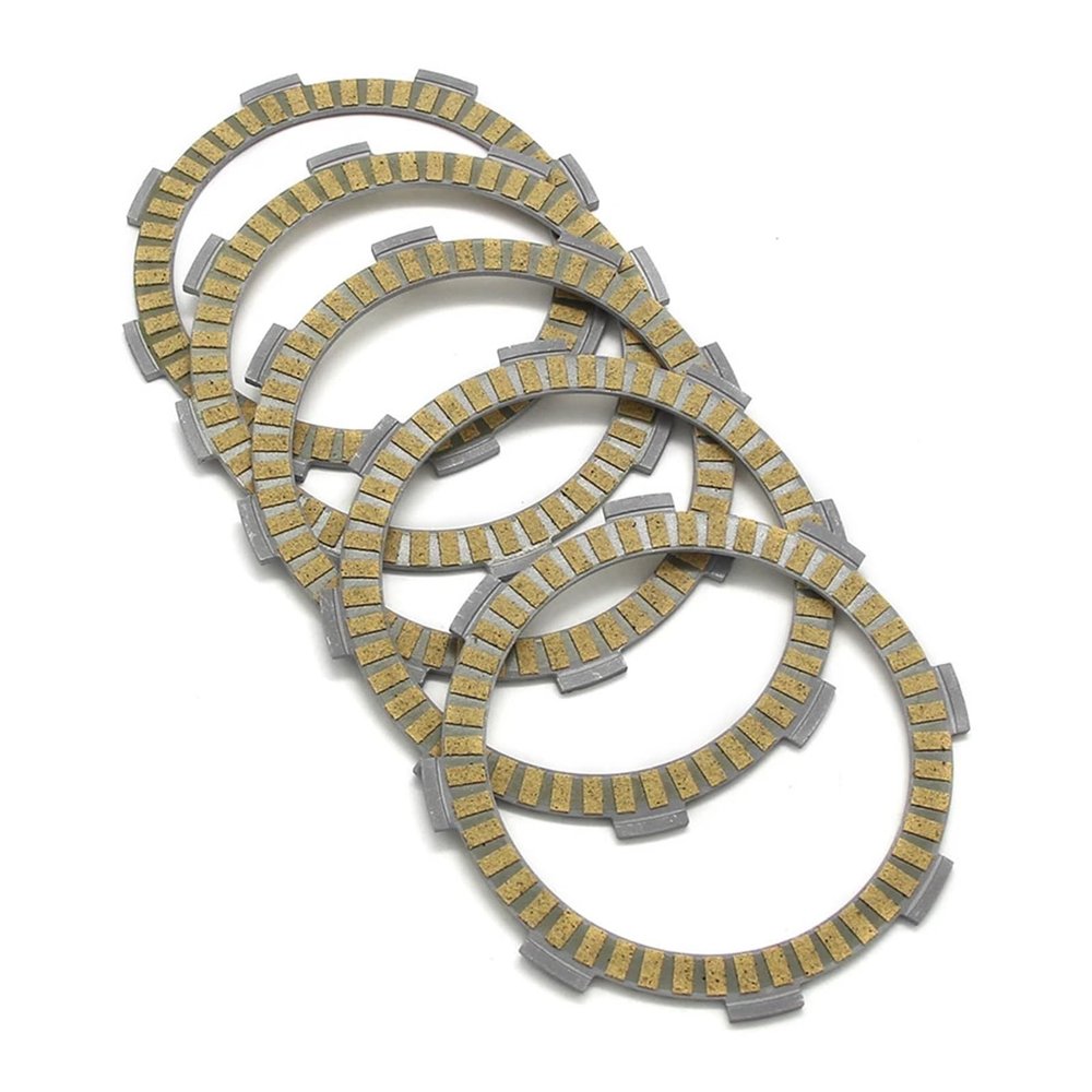 WBFRYEE Steel Plate Disc Clutch Friction Plates Compatible with TL200 J/Y 1976 1977 1978 TLR200 D/E/G/H XR185 XR200 RB/RC/RD XR200R TLR250F