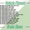 Rear Drum Brake Shoes Set for Pontiac Firebird 5.7L view 3