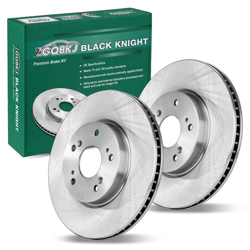 Front Disc Brake Rotors Pair (375mm) for Audi Q7 3.0L 2016 2017 2018 2019