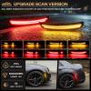 Dynamic Amber Red LED Side Marker Lights Compatible with Chrysler 300 view 2