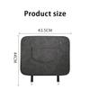 YXRINK Car Seat Back Protector for Dodge Collar 2007-2013-Pr, Kick Mats for Car Seats Back Wear-Resistant Scratchproof Back of Seat Protector with Storage Pockets,2 Pieces view 2