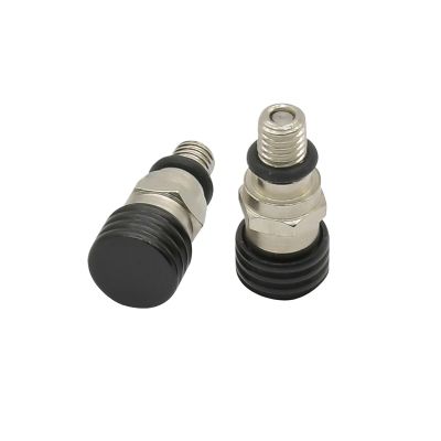 KEXINDIANZI Motorcycle M5*0.8cm Fork Air Bleeder Valve Compatible With Yamaha Suzuki Kawasaki CR YZ WR KX F RM 125 250 450 Dirt Bike Motocross(M5 Black)