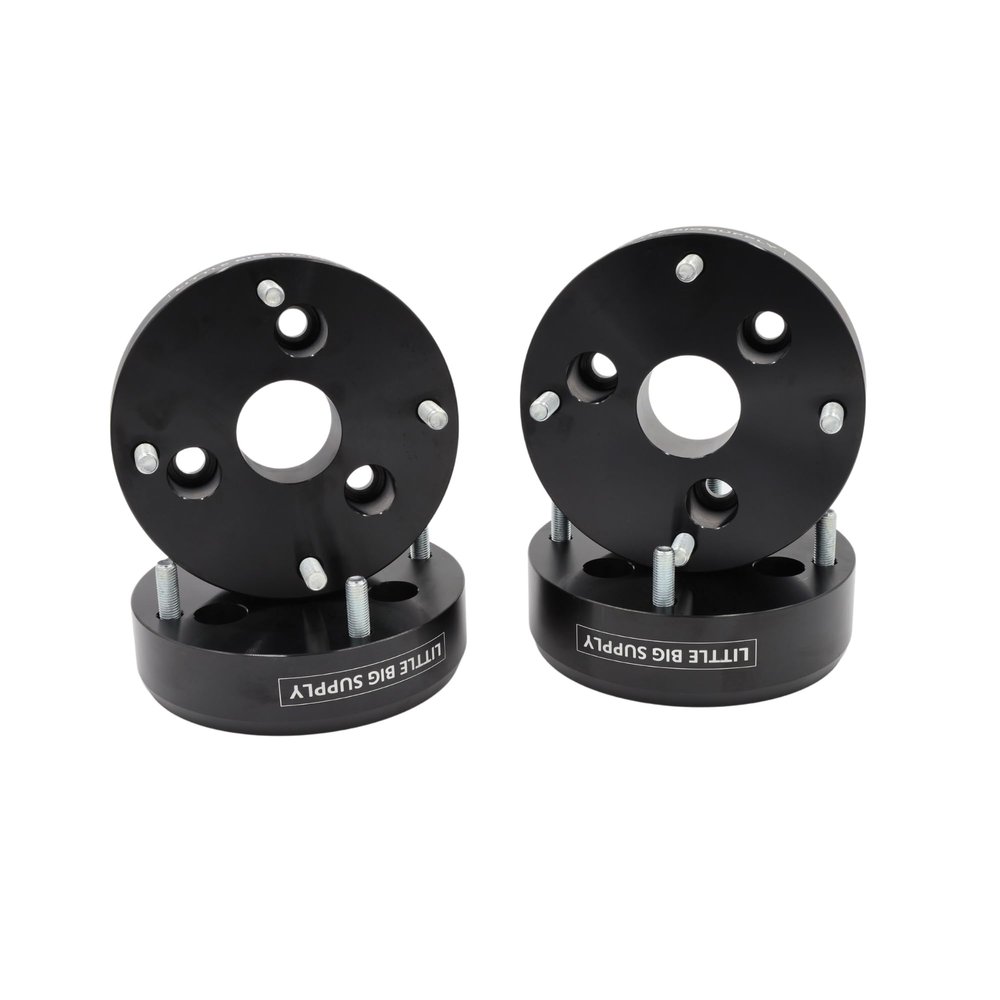 Little Big Supply Smart Fortwo Wheel Adapters 4pc Set Staggered 2 Front 2.25 Rear Chamfered Spacers 3x112 to 4x156 450/451 (2006-2015)
