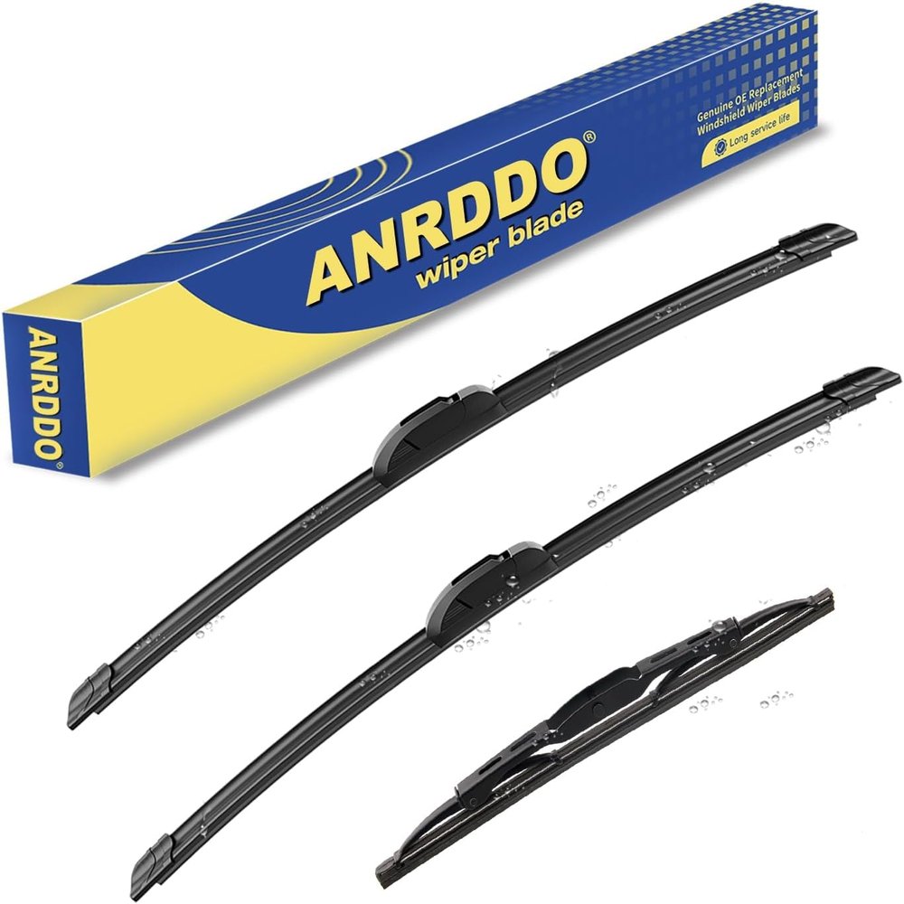 3 wipers Replacement for 2023 2022 2021 2020 2019 2018 Chevy Chevrolet Traverse, Windshield Wiper Blades Original Equipment Replacement - 24"+20"+10" (Set of 3) J HOOK