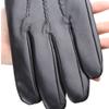 DUYHBAWRS Winter Men's Gloves Motorcycle Driving Leather Gloves Outdoor Men's Leather Gloves(10) view 4