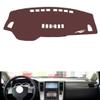 Leather Dashboard Cover Compatible with Nissan Tiidano Sensor 2005-2008,Dash Board Cover mat Anti-Slip Sun-Proof and dust-Proof(Brown) view 1