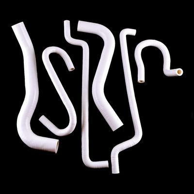 XAJINGSU Silicone Radiator Coolant Hose Kit Tube Pipe For 1988-1990 Holden Commodore VN 3.8T 6PCS 3ply 4.5mm Thickness 11Colors (Gloss White)