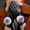 DUYHBAWRS Glove Women's Winter Thickening Warm Continuous Finger Gloves Touch Screen Gloves(M Code) view 4