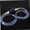 HEALLILY 1.5m Portable Manual Siphon Pump for Transfer Hose for Oil Water Extraction Construction for Automotive Liquid Use view 4
