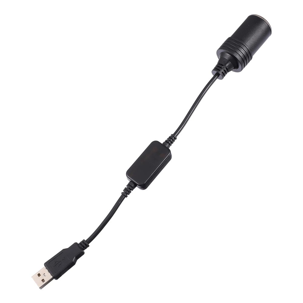PLAFOPE 5v Power Converter Car Lighter to USB Adapter Travel Power Adapter for Europe Car Charger
