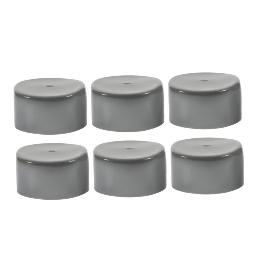 BUGUUYO 6pcs Trailer Wheel Bearing Caps Rubber Dust Covers for Axle Protection High-Performance Bearing Protectors for Extended Lifespan and Moisture Resistance