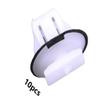 LXOINAGO 10Pcs Car Side Exterior Fender Flare Molding Wheel Arch Trim Retainer Clip 76882-JG10A Compatible for Nissan Infiniti view 2