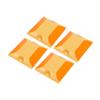 ULTECHNOVO Essential Driveway Safety 4 Pack Road Studs Reflective Strip Stickers for Improved Visibility on Road view 1