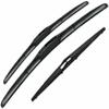 QILING Car Wiper for Ci&tr&oe&n C3 MK1 FC FN 2002-2010 Windshield Window Windscreen 24" 18" 14" 2007 2005 2004 2003 Front Rear Wiper Blades Set Kit(LHD,Front Rear) view 1