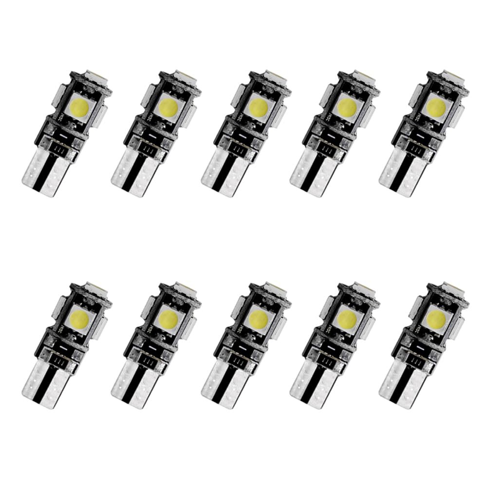 8X-SPEED 10PCS Led Interior Light Bulb 5050 Chip For Chevrolet Cruze MK2 20162019 Done Read Glove Box Trunk Vanity Mirror Sun Visor Light