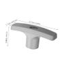 ULTECHNOVO Aluminum Rv Waste Valve Handle Kit Replacement Handles for Rv Waste Valve Extension Rod Easy to Install Fit view 2