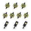 8X-SPEED 10PCS Led Interior Light Bulb 5050 Chip Fit for Nissan Murano MK1 20032007 Done Read Glove Box Trunk Vanity Mirror Sun Visor Light view 1