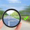 Bling Diamond Car Blind Spot Mirrors 2 Pack, View Mirror Blindspot Rhinestone Car Accessories for Safe Driving & Car Decorations,Wide Angle Blind Spot Car Mirror (red) view 4