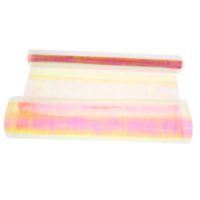 FUNOMOCYA Car Headlight Tint Film Colorful Transparent Adhesive Wrap for Fog Lights and Rear Lights Durable Protector Film