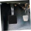 OUNONA Heavy Duty Truck Anti-Skid Rubber Brake Clutch Pedal Pad Cover Durable Fit Replacement for Cars Trucks Easy Installation Long-Lasting Protection view 4