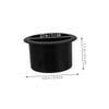 ABOOFAN Sturdy Couch Cup Holder Insert for Rvs Tea Tables Sofas Secure Fit for Various Cup Stylish Design Prevents Spills view 2