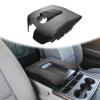 QianBao DIY Leather Center Console Cover Replacement for Chevrolet Silverado & GMC Sierra 1500 2500 3500 2014-2018, Original Fit Armrest Cover, Anti-Scratch Protection view 1