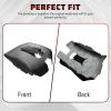 QianBao DIY Leather Center Console Cover Replacement for Chevrolet Silverado & GMC Sierra 1500 2500 3500 2014-2018, Original Fit Armrest Cover, Anti-Scratch Protection view 3