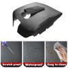 QianBao DIY Leather Center Console Cover Replacement for Chevrolet Silverado & GMC Sierra 1500 2500 3500 2014-2018, Original Fit Armrest Cover, Anti-Scratch Protection view 4