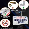 No Drill Front License Plate Frame Fits BMW 7 Series 2010-2015/Z4 2009-2016 view 2